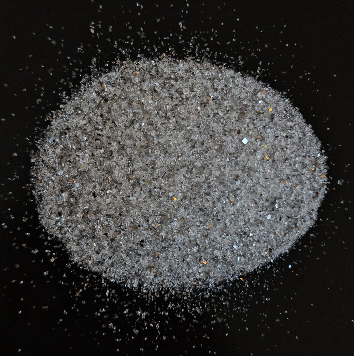 0–1200 Mikron Ayna Cam granül